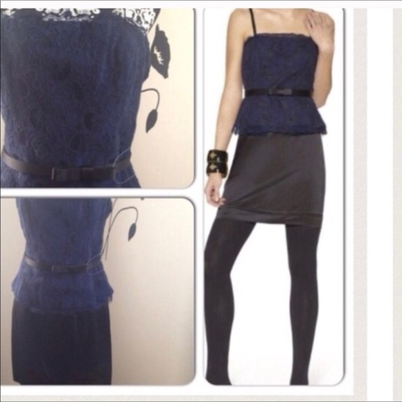 NWT Body con lace peplum dress by Kate Young - Picture 1 of 8